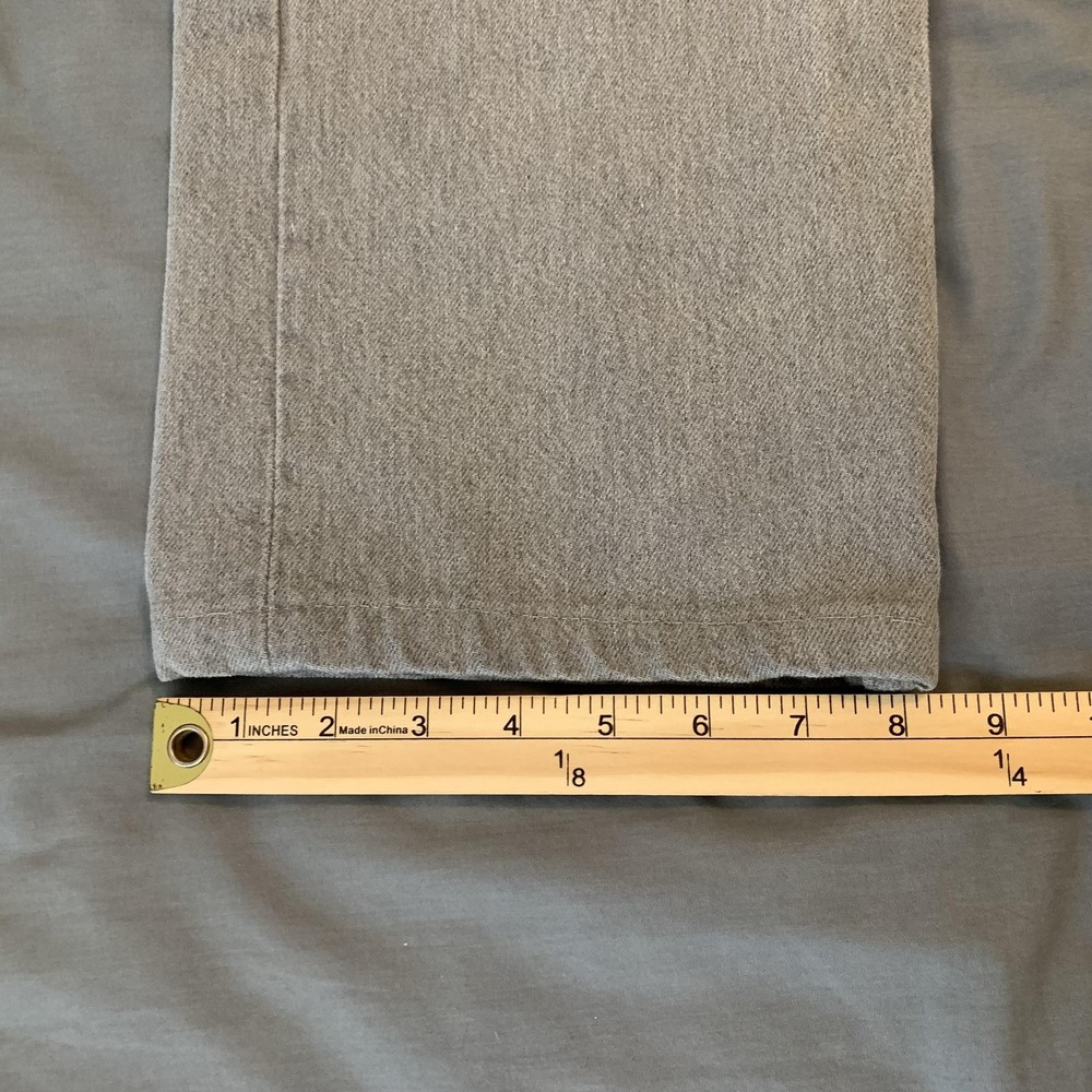 Vintage Levis 501 Jeans Mens 36x31 Gray Light Wash Button Fly Denim USA 501-0653 - Picture 7 of 11